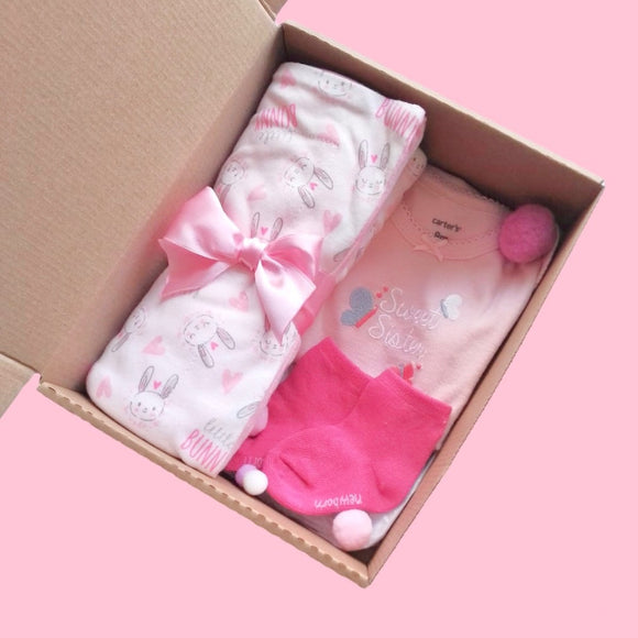 Gift Box Recién Nacido Bebé Niña 4