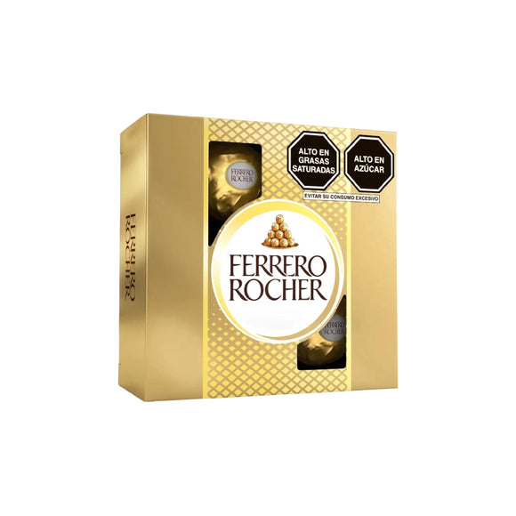 Caja x4 Chocolates Ferrero Rocher
